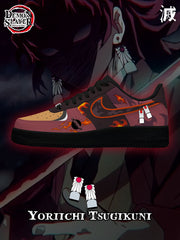Yoriichi Tsugikuni Custom Air-Style Sneakers