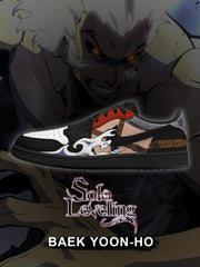 Baek Yoon-ho V.1 Custom Low-Top Court Sneakers