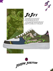 Joseph Joestar V.2 Custom Air-Style Sneakers
