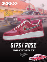 1964 Impala Gypsy Rose V.1 Custom Air-Style Sneakers