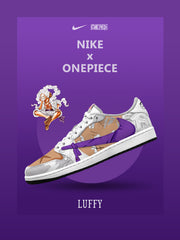 Zapatillas bajas personalizadas Monkey D. Luffy V.6 TS