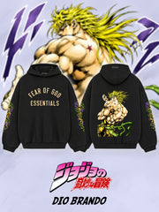 Dio Brando V.1 Custom Ess. Hoodie