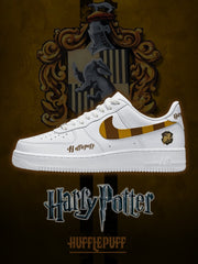 Hogwarts Hufflepuff Haus V.1 Custom Air-Style Sneakers