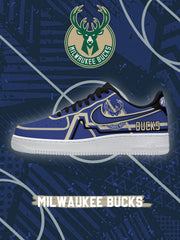 Zapatillas deportivas Milwaukee Basketball V.2 personalizadas estilo Air