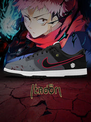 Yuji Itadori V.1 Custom SB-Style Sneakers