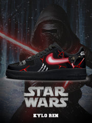 Kylo Ren V.1 Custom Air-Style Sneakers