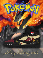 Shiny Charizard V.1 Custom TS High Sneakers