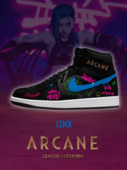 Zapatillas altas personalizadas Jinx V.2
