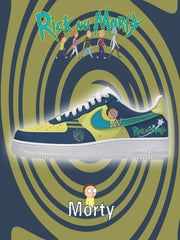 Morty Smith V.1 Custom Air-Style Sneakers