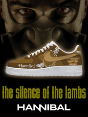 Hannibal Lecter V.2 Custom Air-Style Sneakers