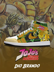 Zapatillas altas personalizadas Dio Brando V.2