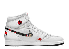 Zapatillas altas personalizadas Akatsuki Itachi Uchiha V.3 TS