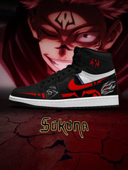 Ryomen Sukuna V.5 Custom High-Top Sneakers
