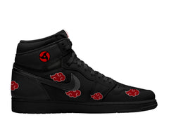 Zapatillas altas personalizadas Akatsuki Itachi Uchiha V.5 TS