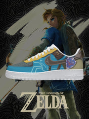 Link-Botw V.2 Custom Air-Style Sneakers