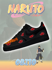 Akatsuki Obito Nr. 1 Custom Air-Style Sneakers