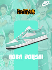 Aoba Johsai High V.1 Custom TS Low Sneakers