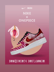Zapatillas Air-Style personalizadas de Donquixote Doflamingo