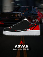 Skyline GT-R C110 Custom Air-Style Sneakers