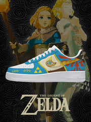 Princess Zelda V.2 Custom Air-Style Sneakers