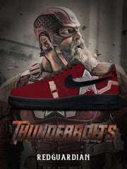 Red Guardian V.1 Custom Air-Style Sneakers