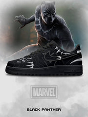 Zapatillas deportivas personalizadas estilo Air Black Panther V.1