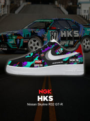 Skyline R32 GT-R Custom Air-Style Sneakers