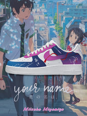 Mitsuha Miyamizu V.1 Custom Air-Style Sneakers