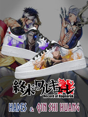 Hades und Qin Shi Huang V.1 Custom Air-Style Sneakers