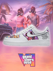 G.T.A VI V.4 Custom Air-Style Sneakers