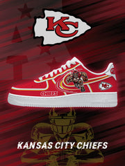 Zapatillas deportivas personalizadas estilo Air de Kansas City Football V.2