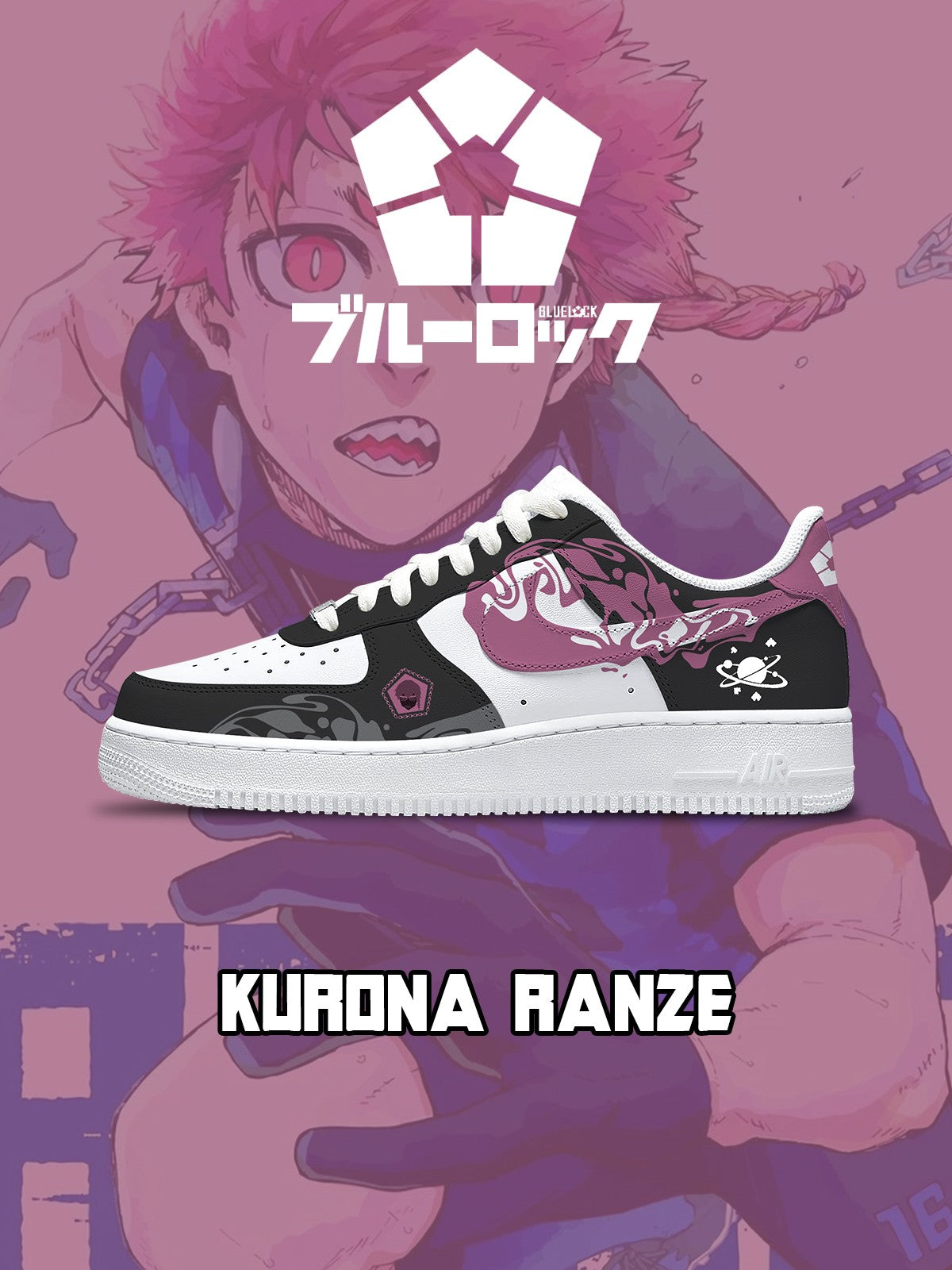 Kurona Ranze V.1 Custom Air-Style Sneakers