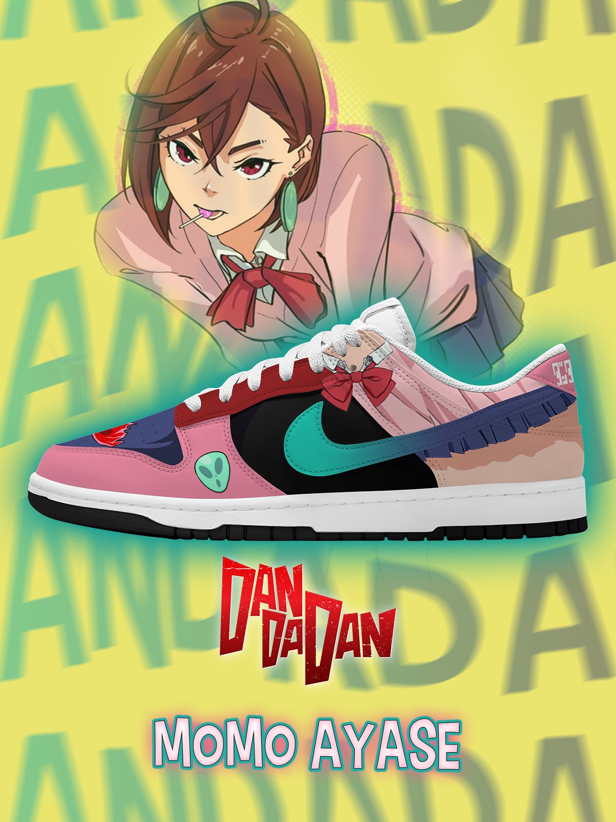 Momo Ayase V.1 Custom SB-Style Sneakers