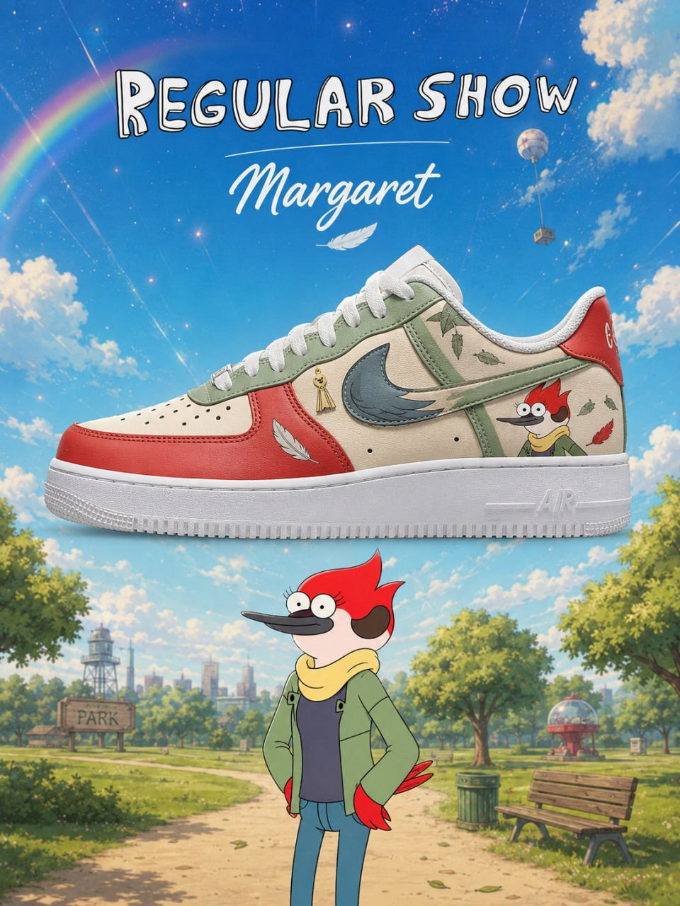Margaret V.1 Custom Air-Style Sneakers