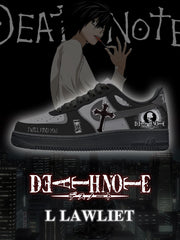 L Lawliet V.2 Custom Air-Style Sneakers