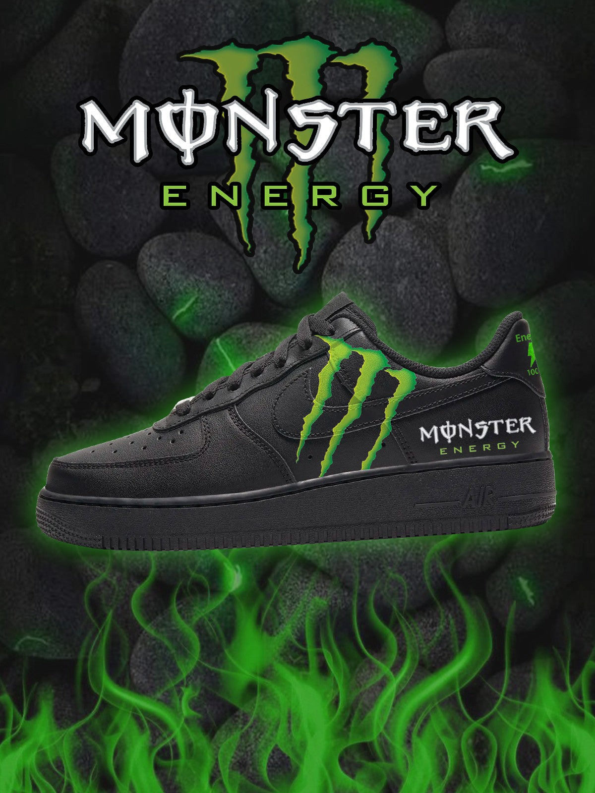 Claws Energy V.1 Custom Air-Style Sneakers