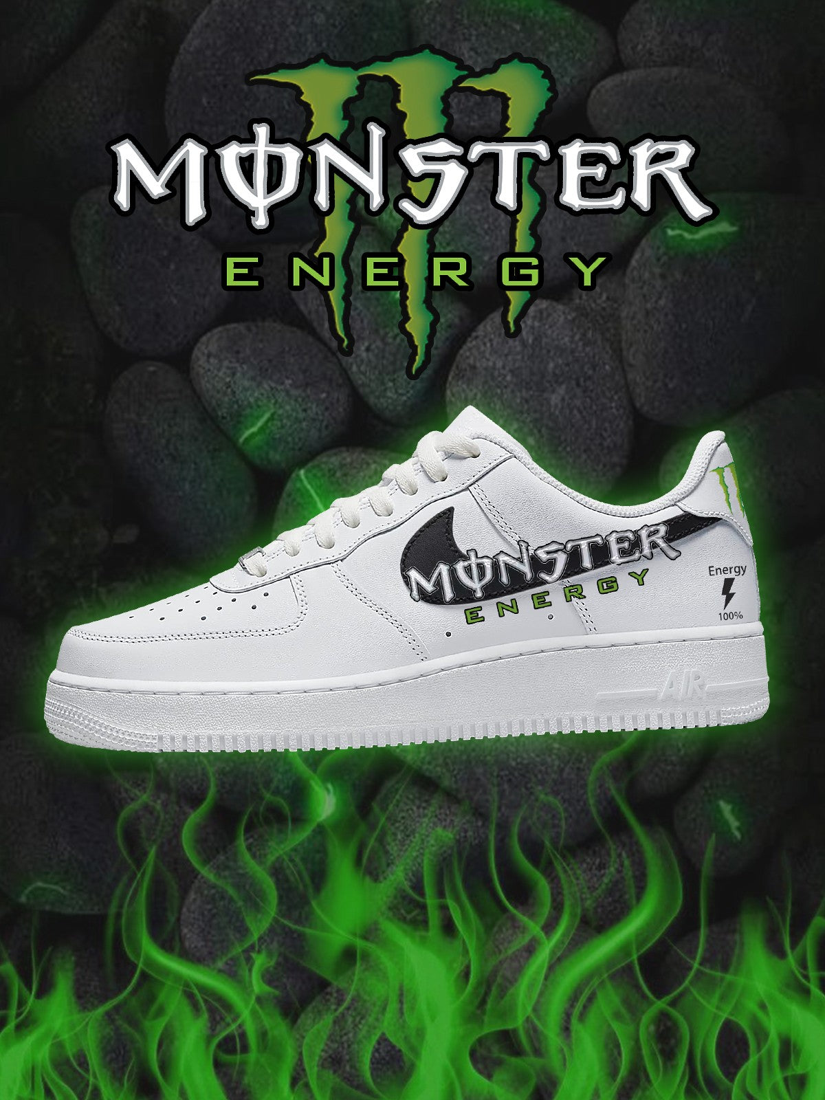 Claws Energy V.2 Custom Air-Style Sneakers