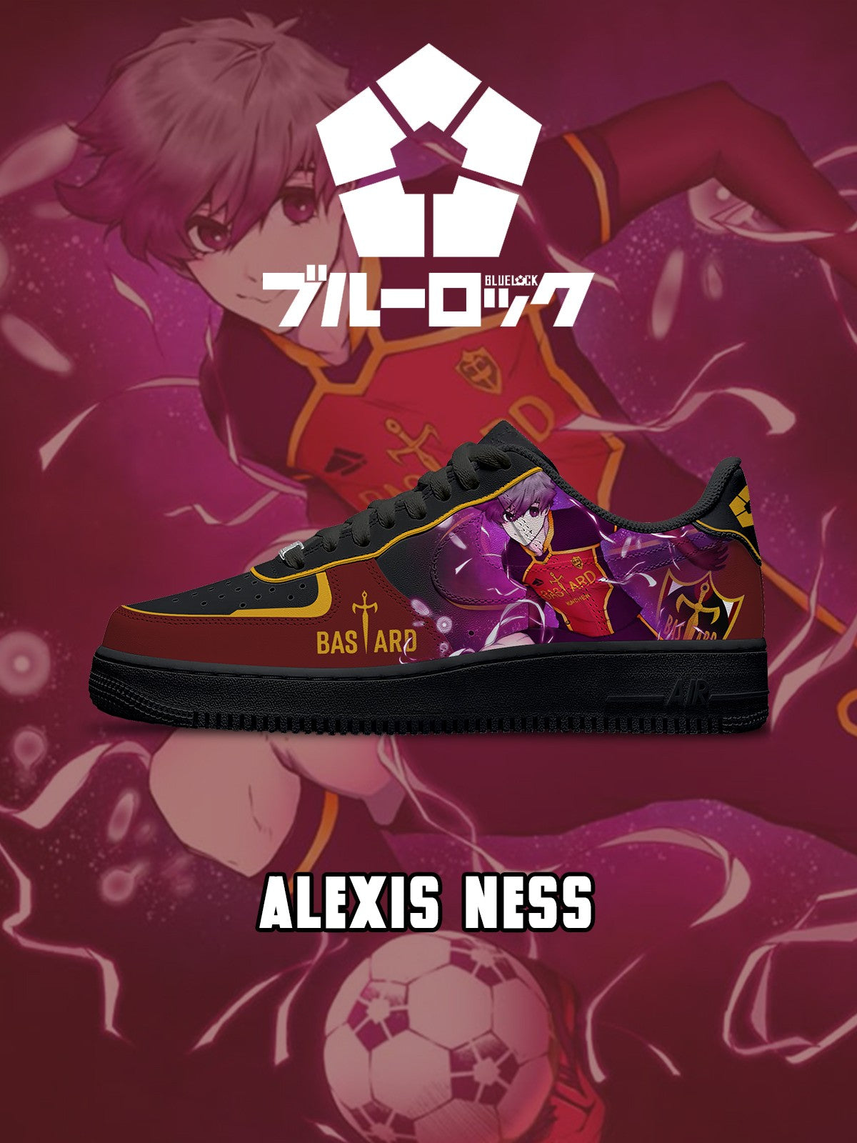 Alexis Ness V.4 Custom Air-Style Sneakers