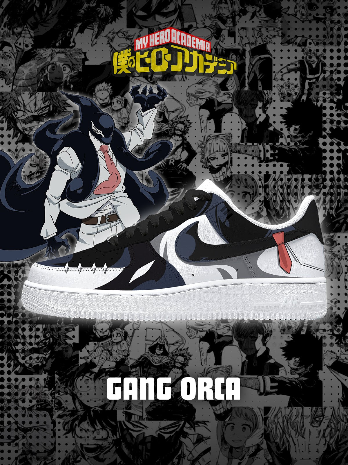Gang Orca Custom Air-Style Sneakers
