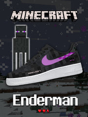 Enderman V.1 Custom Air-Style Sneakers