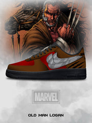 Zapatillas deportivas personalizadas Old Man Logan V.1 Air-Style