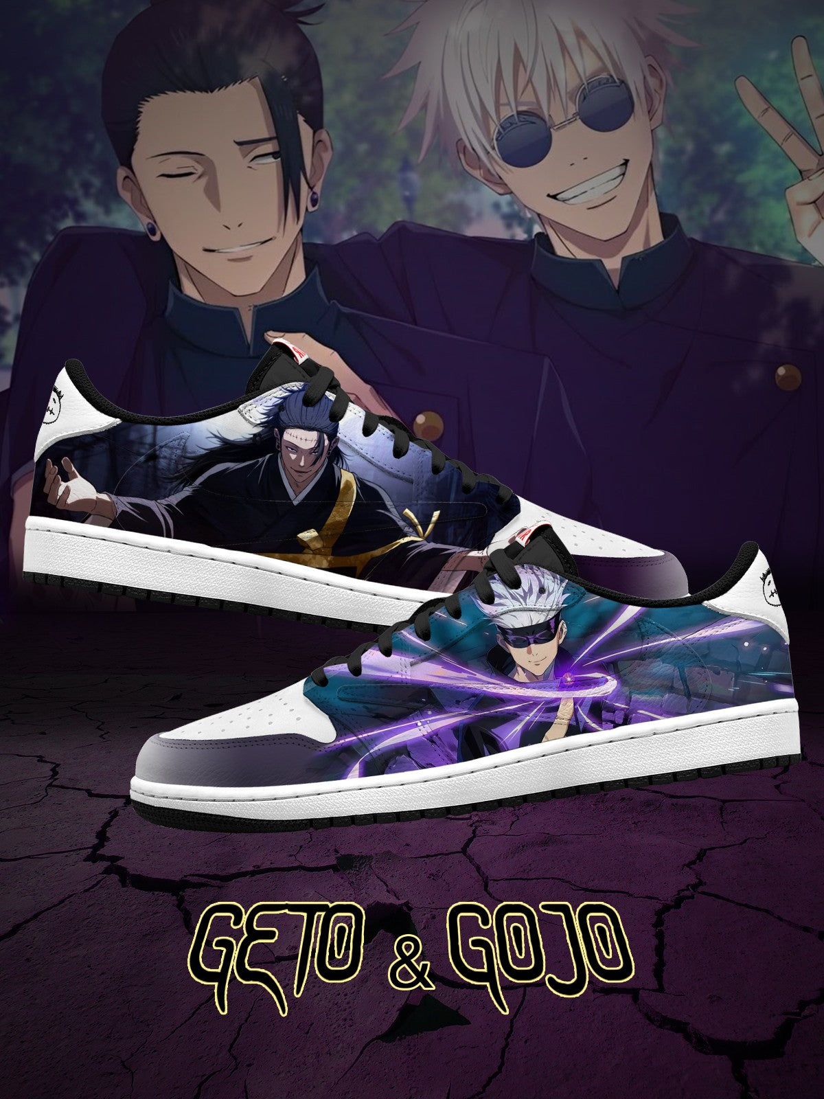 Zapatillas bajas Gojo y Geto V.1 Custom TS