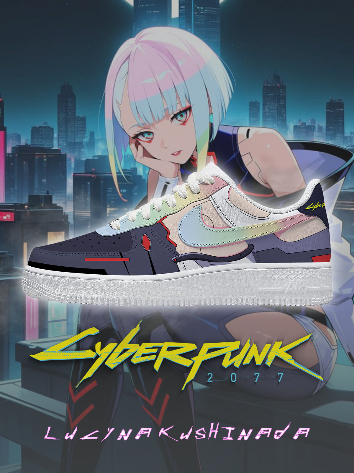 Lucyna Kushinada V.1 Custom Air-Style Sneakers