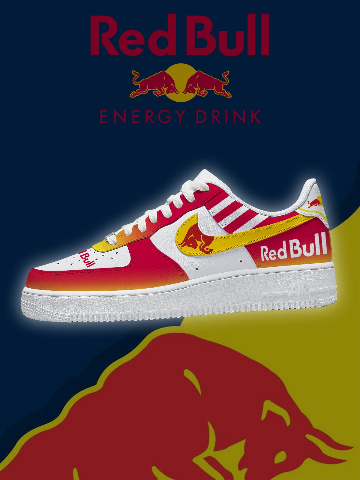Bull Energy V.1 Custom Air-Style Sneakers