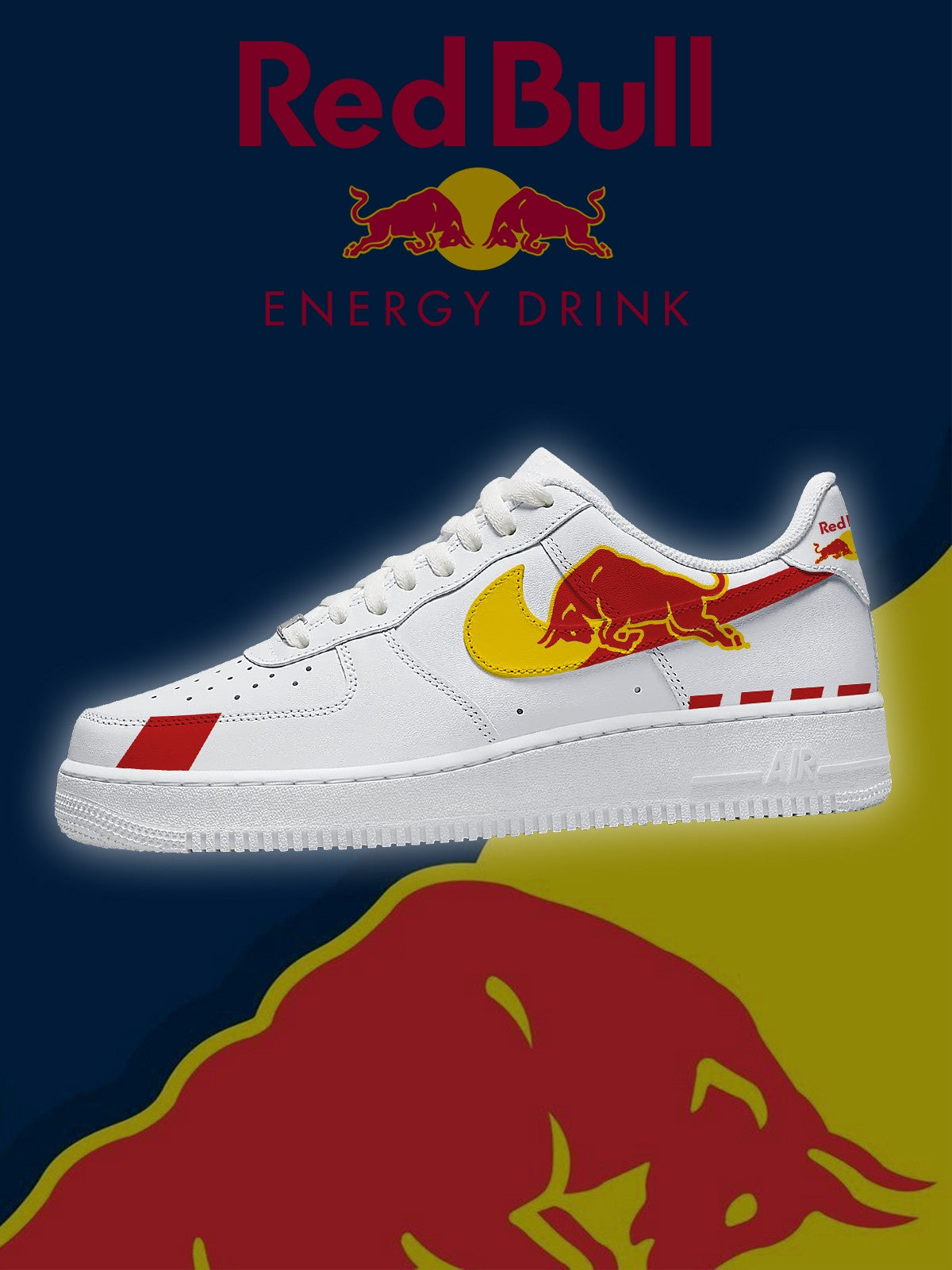 Bull Energy V.2 Custom Air-Style Sneakers