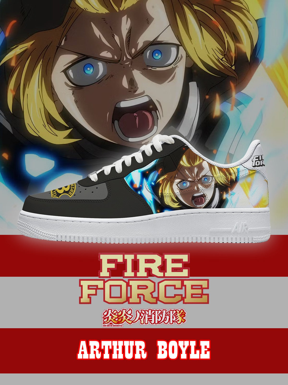 Arthur Boyle V.2 Custom Air-Style Sneakers