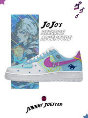Johnny Joestar Custom Air-Style Sneakers