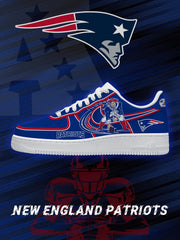Zapatillas Air-Style personalizadas New England Football V.2