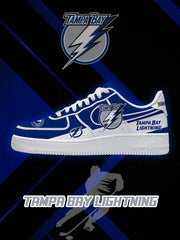Zapatillas deportivas personalizadas estilo Air de Tampa Bay Hockey V.2