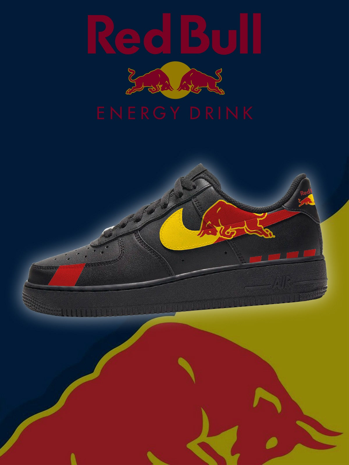 Bull Energy V.3 Custom Air-Style Sneakers